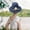 D, variant on Handwoven Sun Hat for Women, Wenini Foldable Straw Beach Hat with Floral Decor, Sun-Protective Wide Brim Hat for Summer Beach Garden Travel