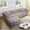 Light Gray, variant on Dimora Cloud Teddy Boucle 107" L Shaped Convertible & Reversible Sectional Sofa