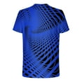 thumbnail image 4 of KIHOUT Men's Cotton Blend Short Sleeve Crew Neck T Shirts, Full Printed Shirts Casual Workout Sports Tops Blosue for Men, 4 of 5