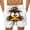 hgg224-White, variant on Yaoyar Men Swim Trunks 2026 Funny 3D Cartoon Expression Face Print Mens Beach Shorts Casual Boarding Short with Pockets
