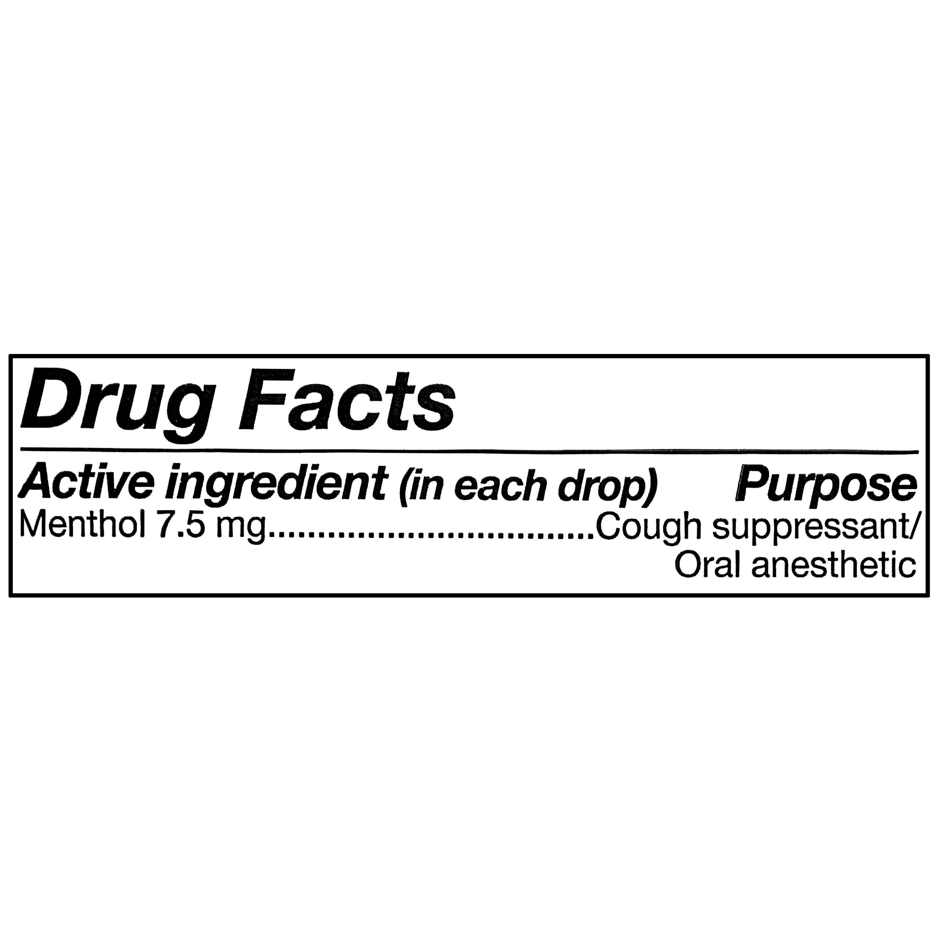 Equate Sore Throat and Cough Relief Menthol Cough Drops, Honey Lemon Flavor, 30 Count, Compare to HALLS® Honey Lemon Active Ingredient