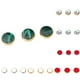thumbnail image 4 of Juego de 3 botones de dedo para trompeta, repuestos 金色 / 孔雀石, 4 of 6