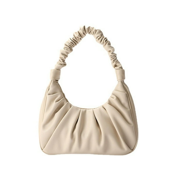 Bolso de un solo hombro Mini bolso negro Bolso de moda para mujer Bolso bandolera de un solo hombro Color albaricoque