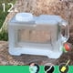 thumbnail image 2 of Contenedores de agua para almacenar con grifo para mochileros, jardín, conducción de automóviles 12L, 2 of 9