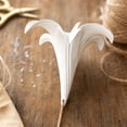 thumbnail image 4 of 10 Pieces Lightweight EVA Foam Lily Heads In Two Different Sizes, Pure White Hanging Floral Ornament for Wedding Ceiling Backdrop and Indoor Outdoor Party Scene Layout, 4 of 7