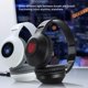 thumbnail image 4 of Tholdsy Auriculares Elegantes Plegables Diadema Inteligente Electrónica Sonido Premium Auriculares Usar Mujeres Hombres Navidad Acción de Gracias Cables de audio/vídeo Blanco, 4 of 6