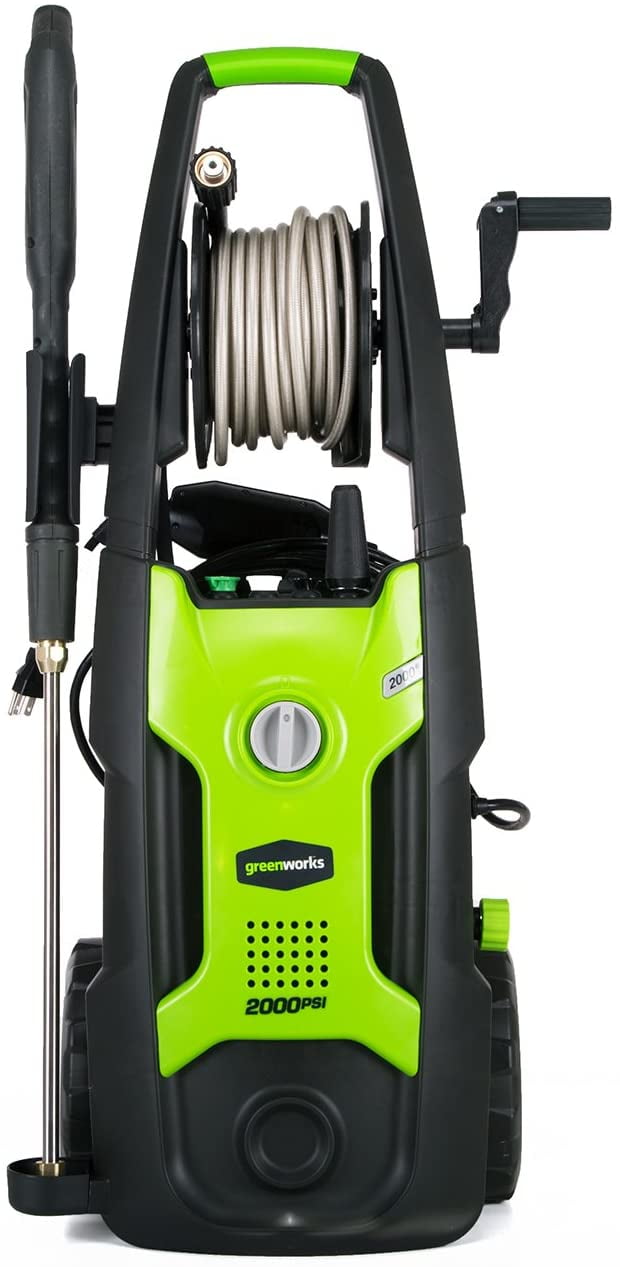 Greenworks 2000 PSI 13 Amp 1.2 GPM Pressure Washer with Hose Reel