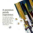thumbnail image 3 of Lantern Press 1000 Piece Jigsaw Puzzle, Jasper, Canada, Ski, Colorful Skis, 3 of 5