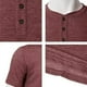 thumbnail image 3 of Playera Hombre Cuello Henley Casual Cómoda Manga Corta, 3 of 7