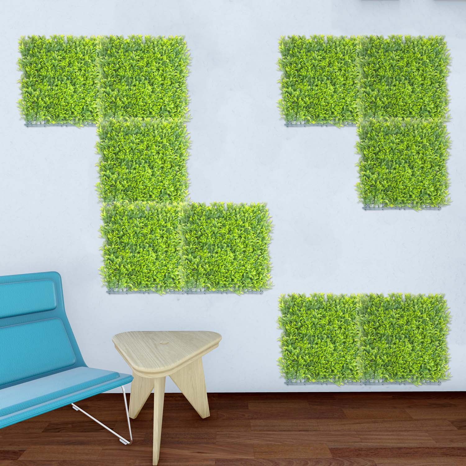 Sunshades Depot Artificial Mimose Fence Panel Green Wall