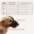thumbnail image 3 of Large Size Dog Muzzle - Soft Cage Design to Prevent Biting & Chewing While Allowing Drinking & Panting, 3 of 4