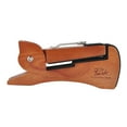thumbnail image 3 of Foldable Guitar Stand Holder Mahogany Solid Wood String Instrument Bracket Cute  Shape for Electric Acoustic Guitars Bass, 3 of 7