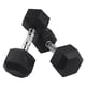 thumbnail image 1 of Par de Mancuernas Hexagonales Fire Sports Caucho Negro 10Kg, 1 of 4