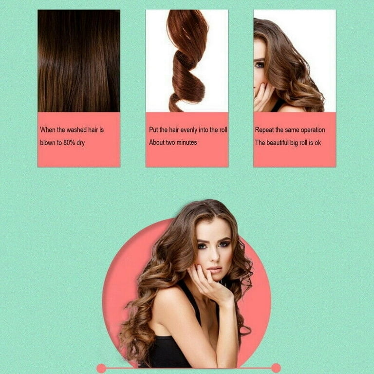 LNGOOR Hair Dryer Attachment Magic Curls Diffuser Wind Spin Roller
