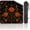 Color7, variant on Halloween O Lanterns Bats Autumn Vines Vintage Style Mahjong Mat 31.5" x 31.5", Non-Slip Noise Reduction with Carrying Bag for Poker Board Games