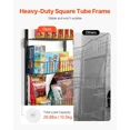 thumbnail image 4 of Adjustable 9-Tier Over the Door Pantry Organizer - Space-Saving Hanging Storage Rack for Kitchen Essentials, 4 of 6