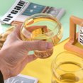 thumbnail image 4 of Iced Coffee Cold Drink Mug Cup Drinking Utensil 280Ml 530Ml Heat-Resistant Transparent Borosilicate Glass Tableware Flower Receptacle, 4 of 5