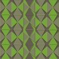 thumbnail image 1 of Ahgly Company Machine Washable Indoor Square Transitional Coffee Brown Area Rugs, 5' Square, 1 of 7