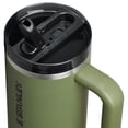 thumbnail image 2 of Stanley Quencher ProTour Flip Straw Dried Pine 887ml - Vaso Térmico Stanley con Popote y Tapa Antiderrames 30oz, Acero Inoxidable Doble Pared, 2 of 3