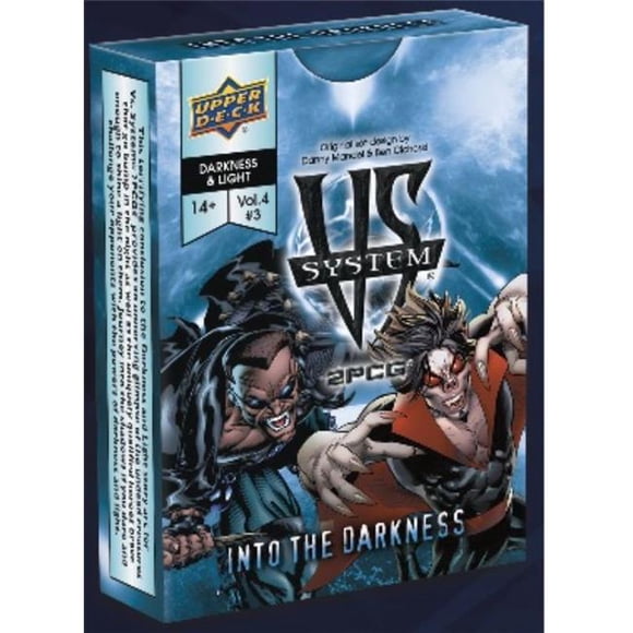 Le Jeu de Cartes Upper Deck UPR95324 VS Système 2 Joueur S'Émerveiller dans le Jeu de Cartes Sombre