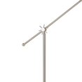 thumbnail image 3 of Benjara BM224883 Intégré Lampadaire LED avec Corps en Métal & Hauteur Réglable&44; Argent, 3 of 5