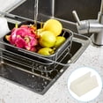 thumbnail image 5 of REGALWOVEN Kitchen Sink Rack Feet, Plastic Sinks Protective Feet Wire Bumpers Protector White 6mm, 5 of 5