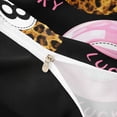 thumbnail image 4 of Castle Fairy Vintage Billiards Twin Duvet Cover, Leopard Print Billiards Twin Bedding, Pink Brown Black,Black Reversible,2pcs,1 Duvet Cover and 1 Pillowcase, 4 of 6