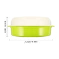 thumbnail image 2 of TAILTOSS Steamer For Veggies Microwave Vegetable Steamer PP For Home And Office 1Set, 2 of 7