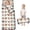 White Boston Terrier, variant on White Poodle Dog Hawaiian Floral Toddler Nap Mats for Kids Preschool,Sleeping Mat Bag or Kids,Toddler Sleeping Bag,Toddler Nap Mat or Daycare