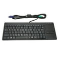 thumbnail image 3 of Industrial Keyboard, Wired Connection X Scissor Foot Structure Keyboard, Plug and Play IPC Keyboard Touchpad for Industry Control, 3 of 8