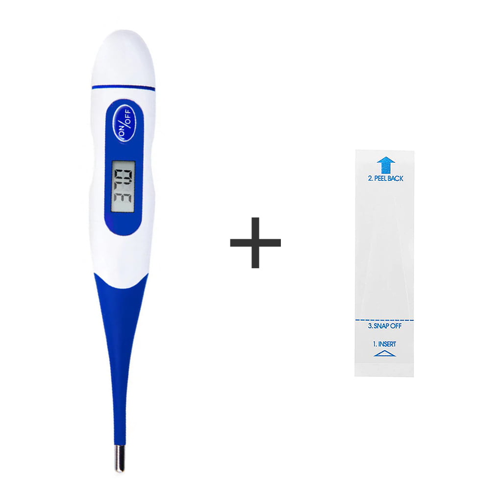 Dual Mode Upgraded Infrared Digital Ear Oral Baby Thermometer Mode Probe Covers 