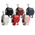 thumbnail image 1 of Bolsa de cuero PU para pelotas de golf Mini cintura para colgar accesorios para exteriores (rosa), 1 of 5