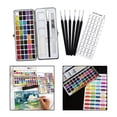 thumbnail image 3 of simhoa Portable Metal Carrying Case Color Assorted 50 50 Color Tin Set, 3 of 8