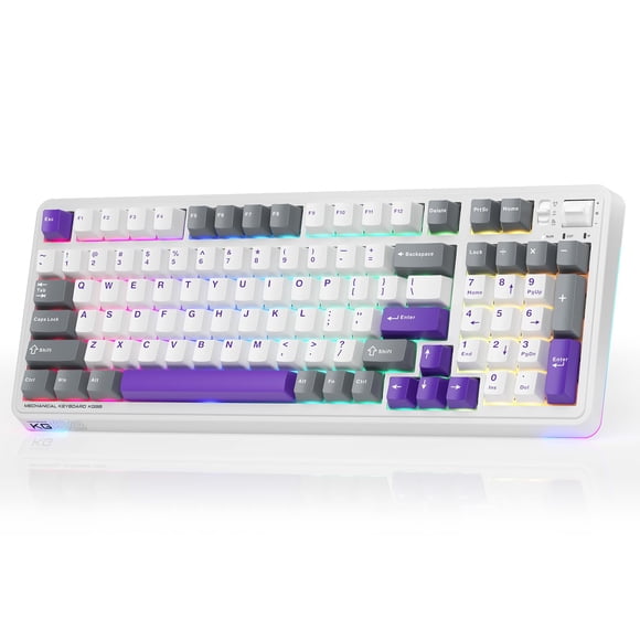 Teclado mecánico Machenike KG98 RGB intercambiable en caliente