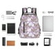thumbnail image 4 of Disketp Owl And Floral Mochila Ligera e Impermeable, Mochila de Día Resistente para Viajes, Senderismo y Uso Diario para Hombre y Mujer, 4 of 7