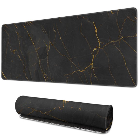 "Extra Large Gaming Mouse Pad (31.5x11.8 Inch): Ultimate Stability for Optimal Gaming, Office & Home Use | Premium Stitched Edges, Desk Pad | Vibrant Mountain Design"