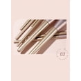 thumbnail image 3 of Beauty Enhancer, Multi-use Makeup Cosmetic Brushes with Protective Cover Design, Stylish Champagne Gold, 8PCS Set For All Your Makeup Needs, Perfect For Gift Giving, 3 of 7