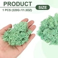 thumbnail image 2 of Uxcell 11.3oz Preserved Reindeer Moss Green Decorative Artificial Fake Moss, 2 of 6