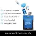 Protection Kit Essentials Go2Kits All-In-One Personal Protection Kit To Go (100 Packs) - Walmart.com