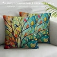 thumbnail image 3 of Creowell Unibedding Spring Birds Pillow Covers Outdoor Farmhouse Blue Birds Throw Pillow Case for Sofa, Couch, Patio Home Holiday Decoration, 3 of 5
