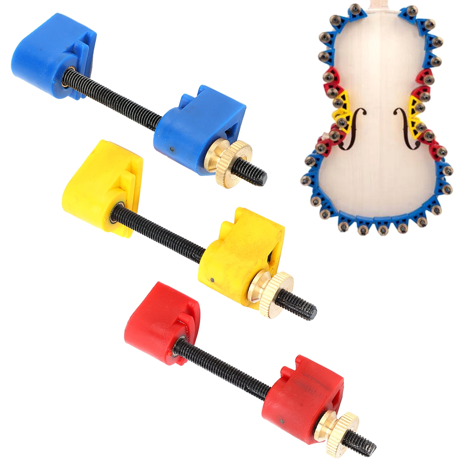 Violin Back Clamp Violin Clamp Tool 32Pcs Violin Clamp Professional