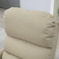 thumbnail image 2 of GVN Electric Recliner Sofa,Power Lift Chair, Electric Lift Recliner Chair with Remote Control, Side Pockets, Beige, 2 of 7