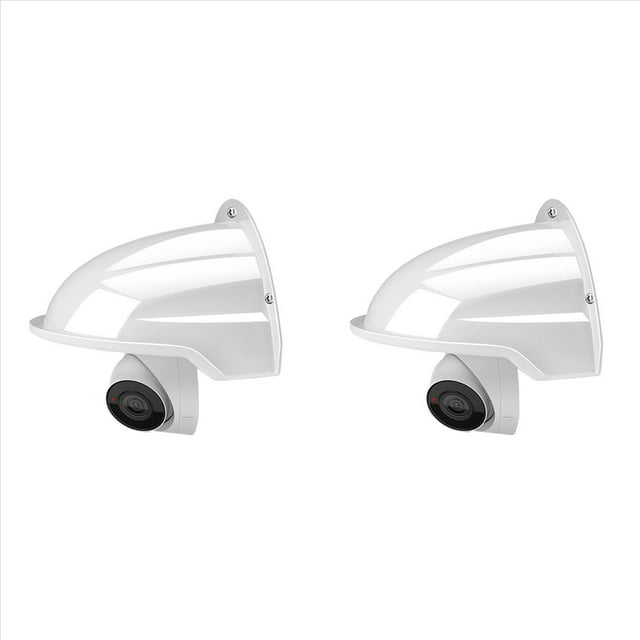 2X Cubierta Protectora Escudo de Pared Cubierta Impermeable A Prueba de Lluvia Caja de ProteccióN de CáMara Exterior Cubierta Exterior de CáMara de Seguridad-B