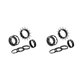 thumbnail image 1 of Wosthever Single Speed Flywheel Adapter Cassette Cog Removeable Spacers negro 14T 2piezas, 1 of 1