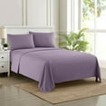 thumbnail image 2 of Sweet Home Collection 1800 Series Bed Sheets - Extra Soft Microfiber Deep Pocket Sheet Set - Plum, Queen, 2 of 6