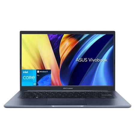 ASUS VivoBook 14 Slim Laptop, 14" FHD Display, Intel 6-Core i3-1215U Up to 4.4 GHz, 20GB RAM DDR4, 1TB PCIe SSD, Backlit, Fingerprint, Webcam, Type-C, Win11 Pro