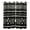 style, variant on African Mud Cloth Black And White Blackout Curtains Window Drapes Room Darkening Thermal Insulated Grommets Curtains, for Living, Dining, Bedroom,2 Panels