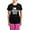 With Pink Pant, variant on CafePress - I Love Country Music Pajamas - Women's Short Sleeve Print T-Shirt and Pants Dark Cotton Pajama Set