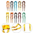 thumbnail image 3 of Pixnor 10 Pack U Shaped Hair Pins French Hairpin Vintage Forks Sticks Bobby Pin Kit for Updo Bun Women Girls Hairstyle Hair Accessories, 3 of 9