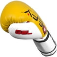 thumbnail image 4 of DEFY Marvelous Boxing Gloves - Ideal for Men & Women, Muay Thai, Kickboxing, MMA, Yellow Tiger, 14 oz, 4 of 5
